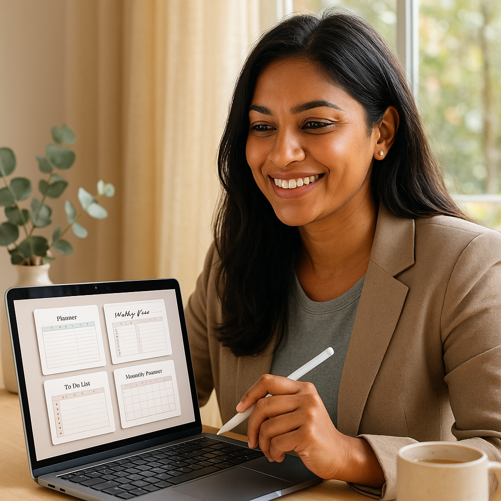 Selling AI-Designed Printables and Planners on Etsy: A Step-by-Step Aussie Guide